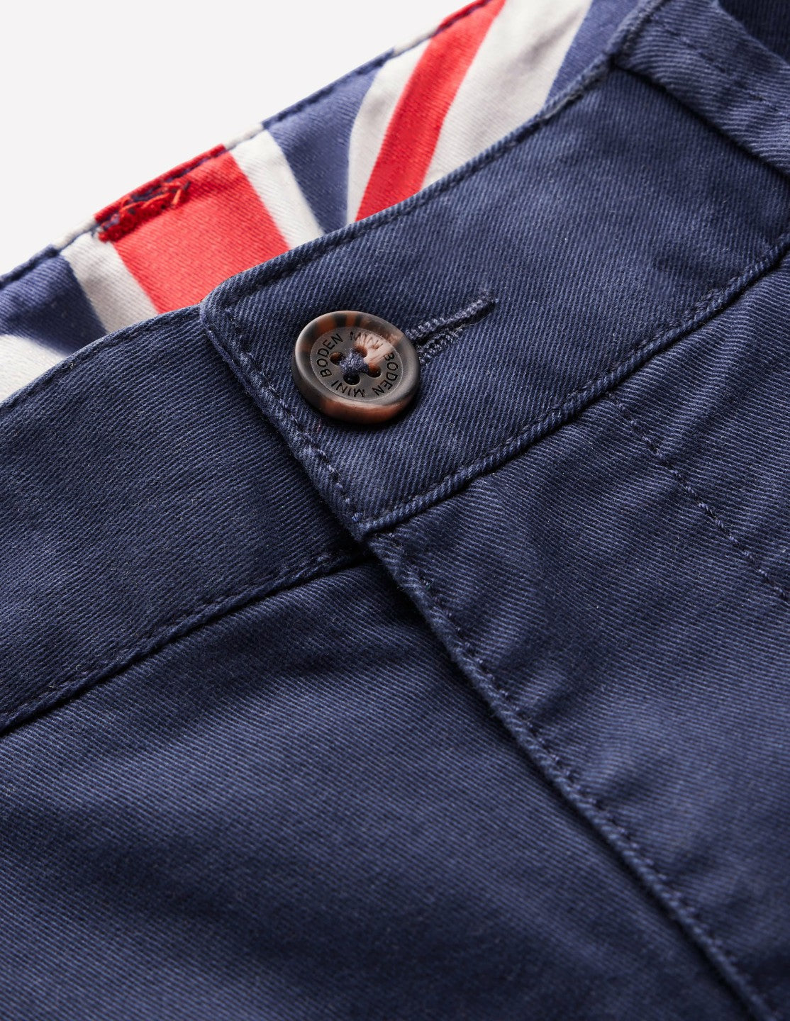 Boden Baby|Boys Classic Chino Shorts-College Navy