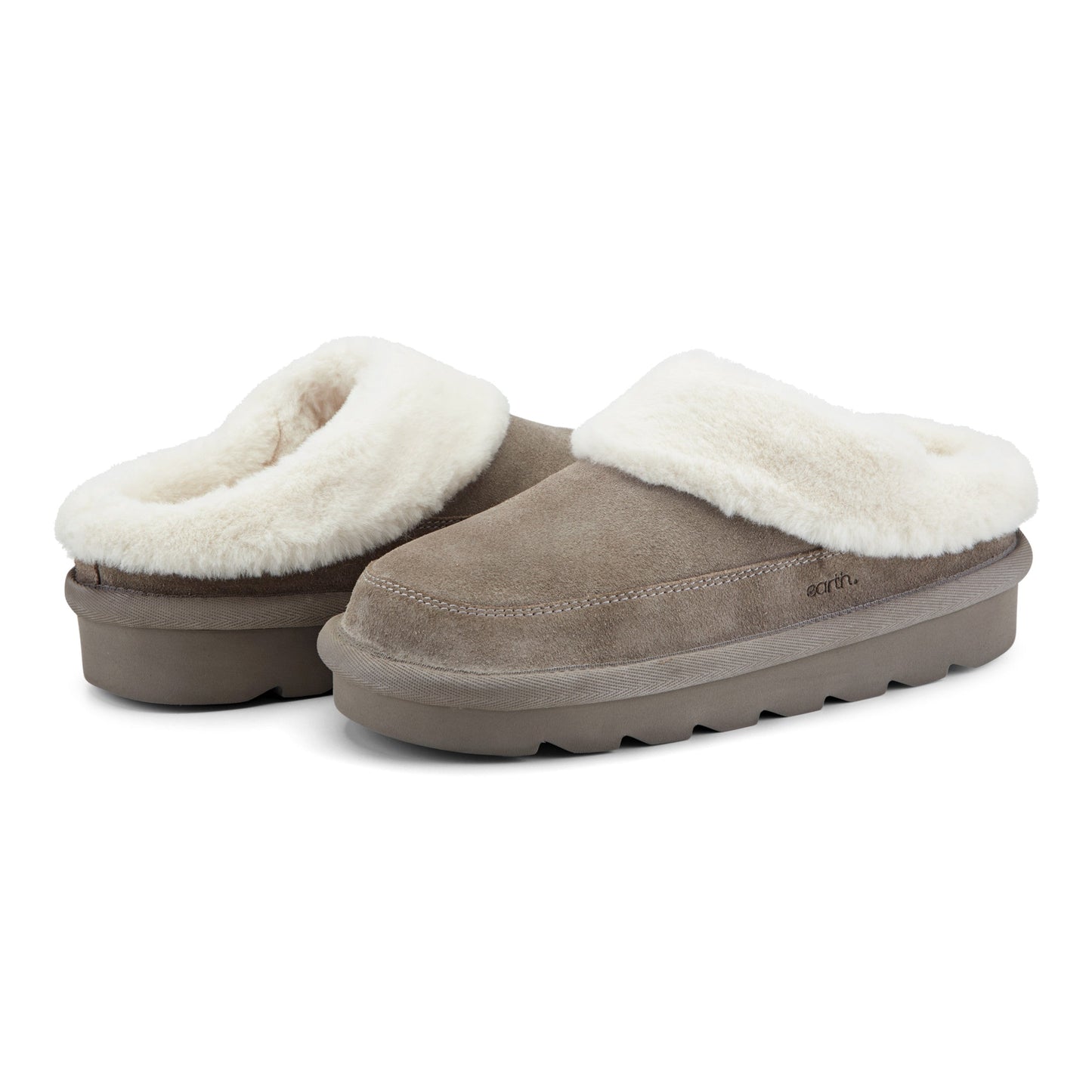 Earth Shoes Cabera Suede Cozy Clogs