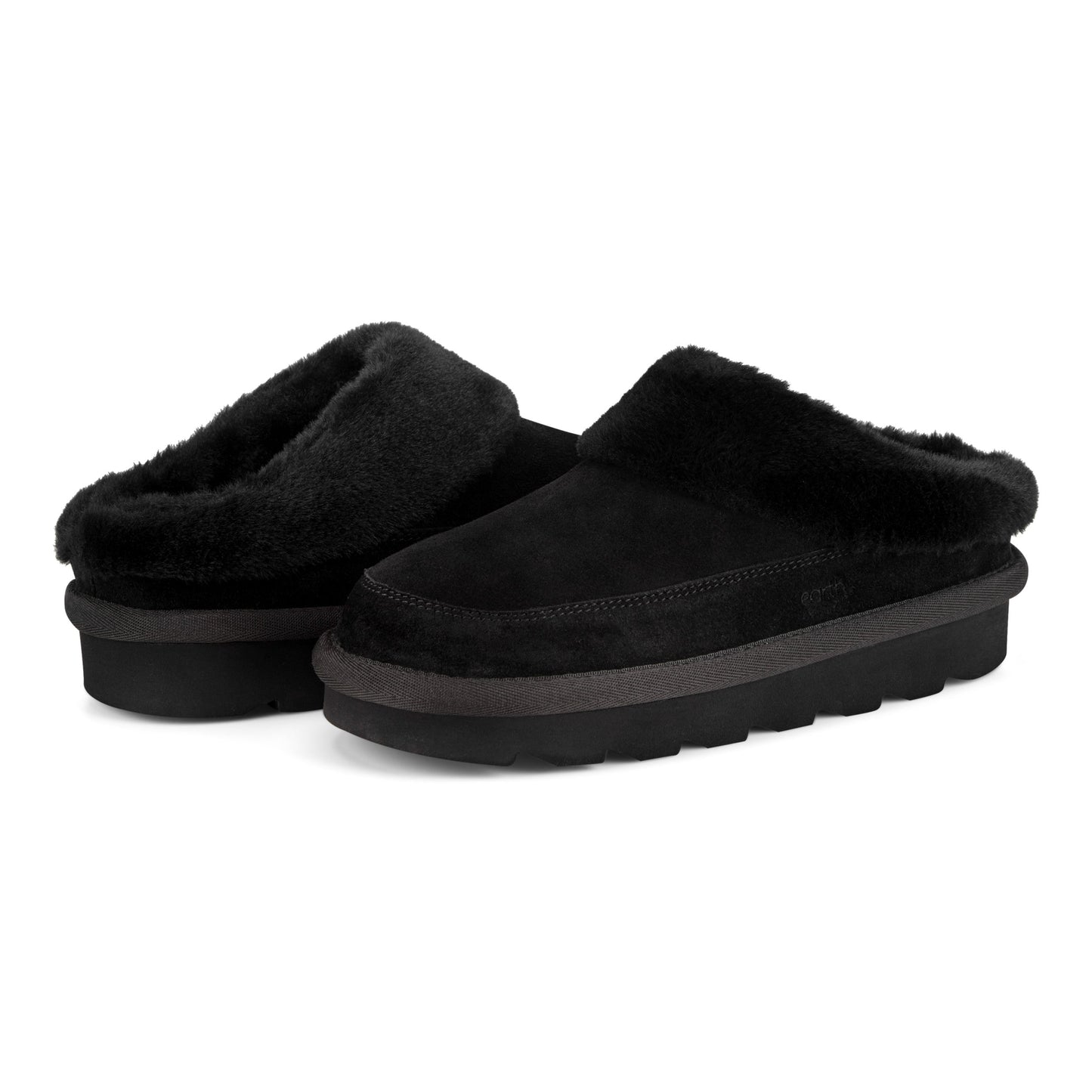 Earth Shoes Cabera Suede Cozy Clogs