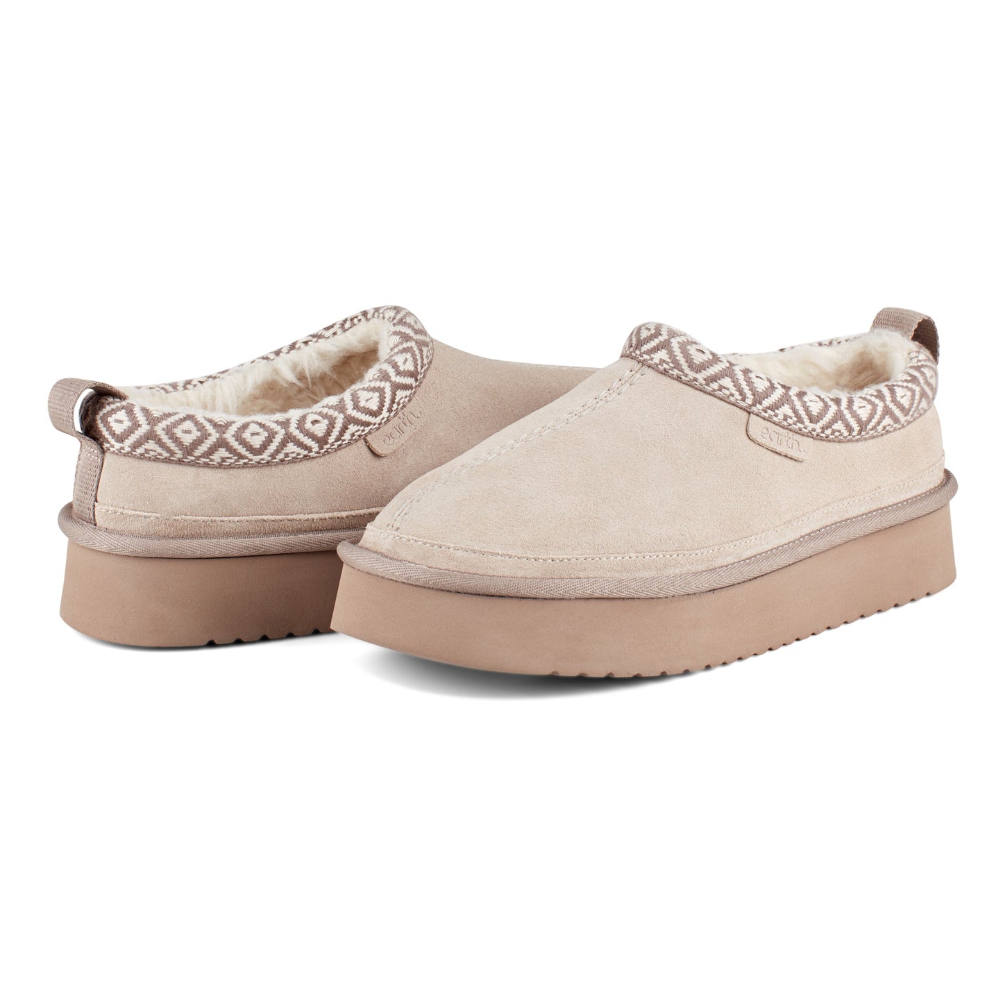 Earth Shoes Fantel Cozy Platform Clogs