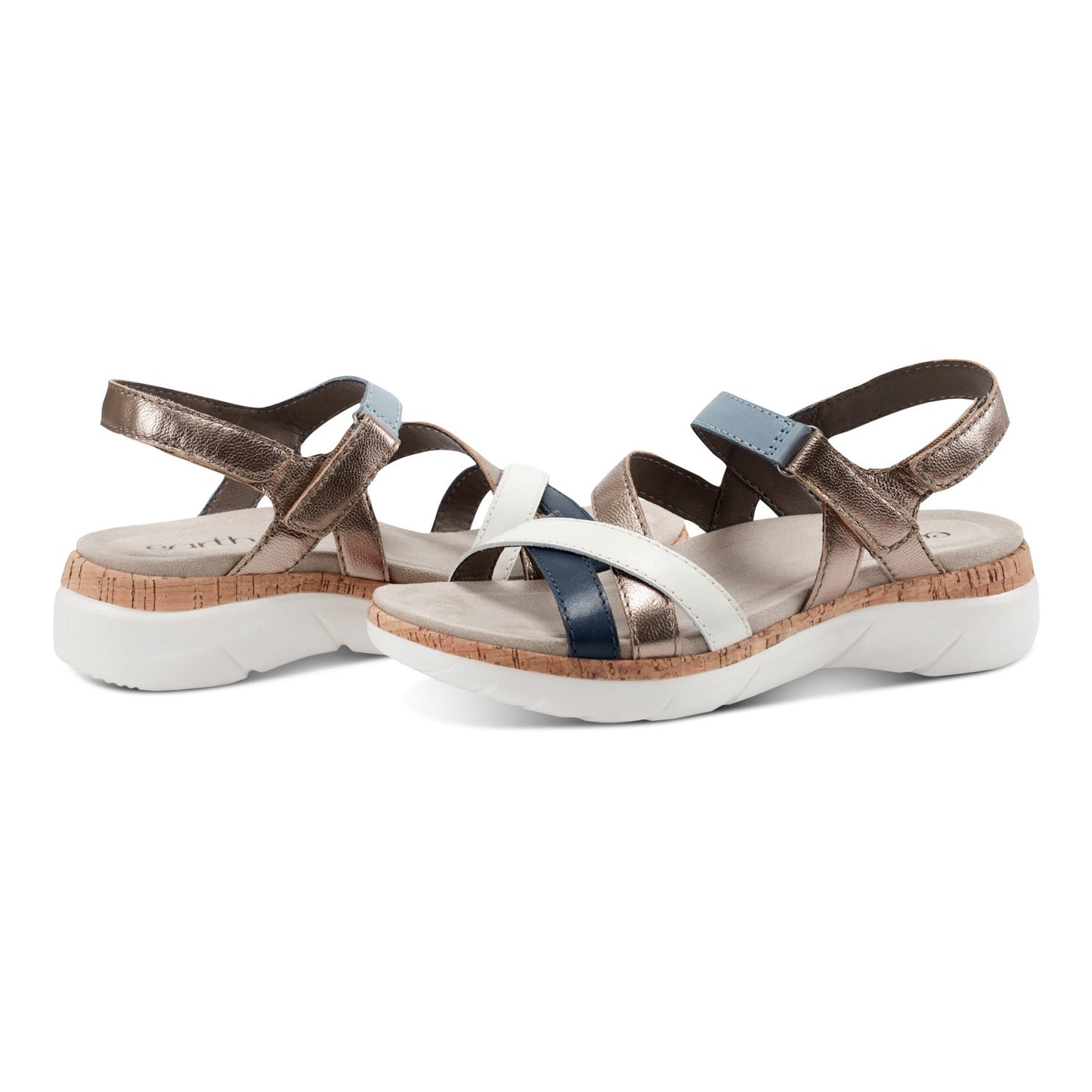 Earth Shoes Rosie Open Toe Strappy Flat Casual Sandals