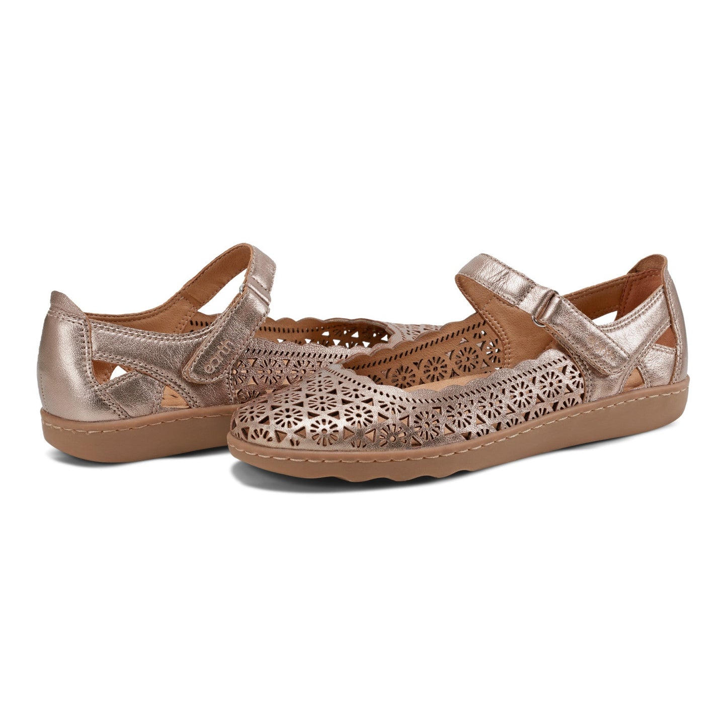 Earth Shoes Lady Perforated Slip-On Ballet Flat