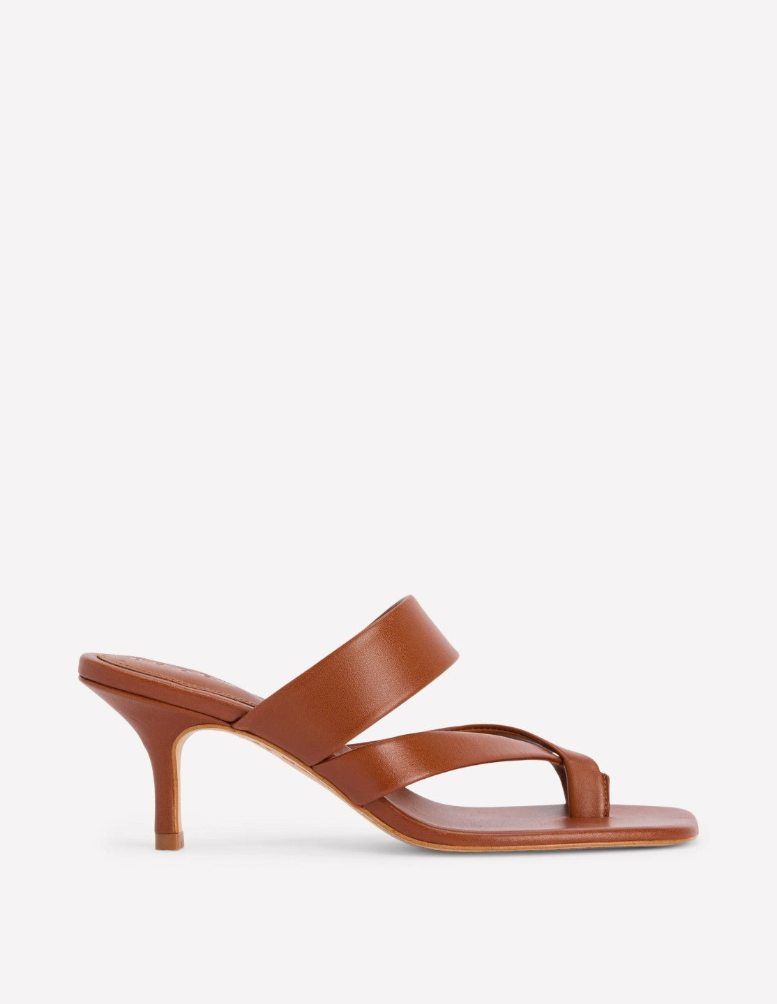 Boden Women Toe Post Kitten Heel Sandal-Tan