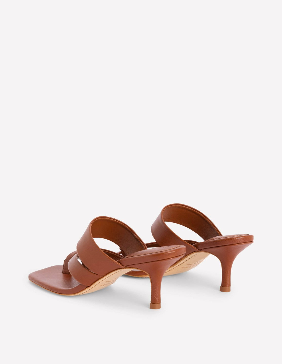 Boden Women Toe Post Kitten Heel Sandal-Tan