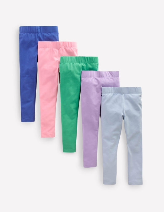 Boden Girls|Baby 5-Pack Leggings-Soft Rainbow