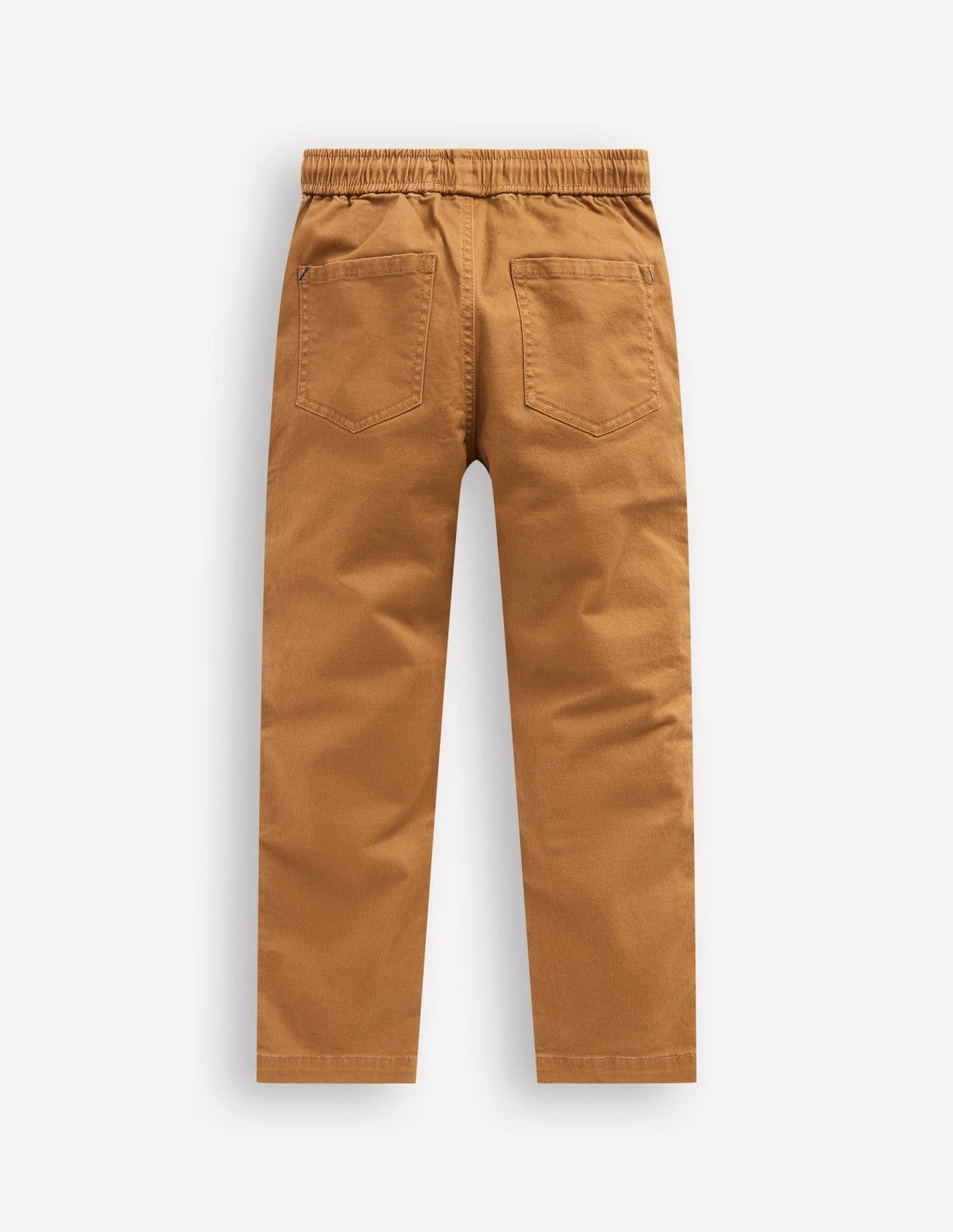 Boden Baby|Boys|Sale Slim Pull On Trousers-Butterscotch Brown