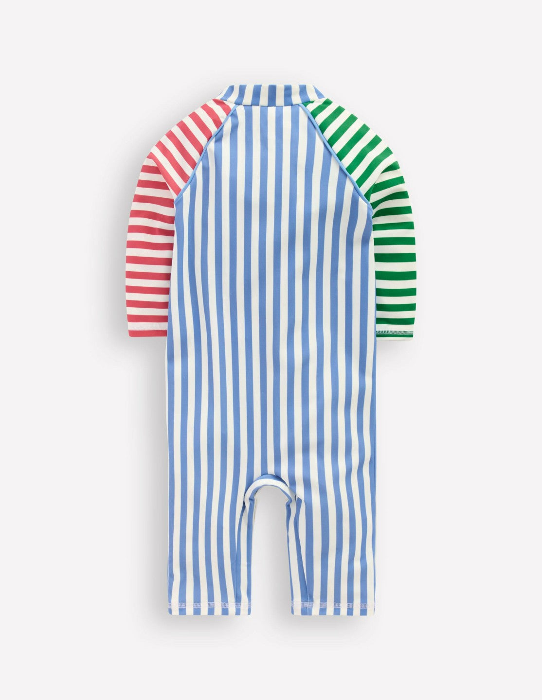 Boden Baby Logo Sun Safe Surfsuit-Hotchpotch Stripe