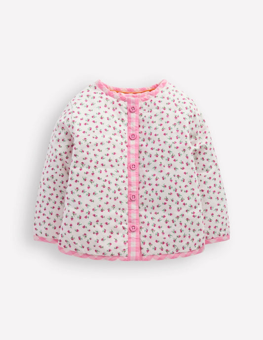 Boden Baby Appliqué Quilted Jacket-Patchwork Ditsy Sun