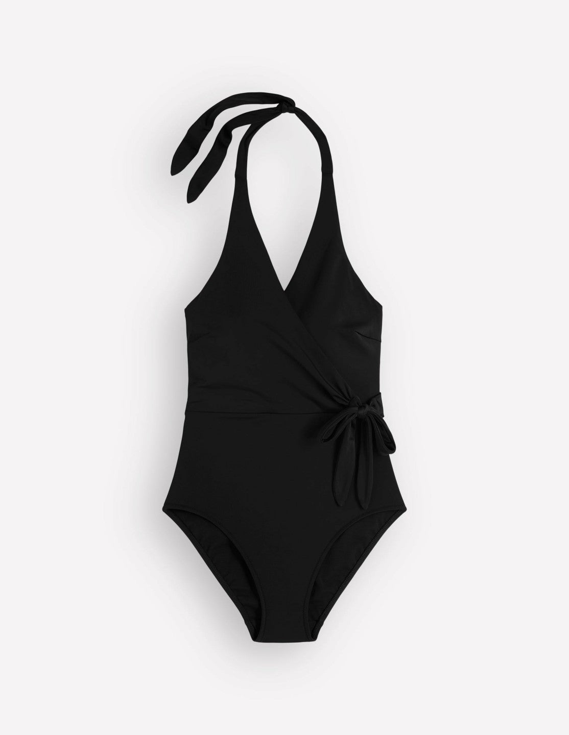 Boden Women Tilos Tie Side Swimsuit-Black