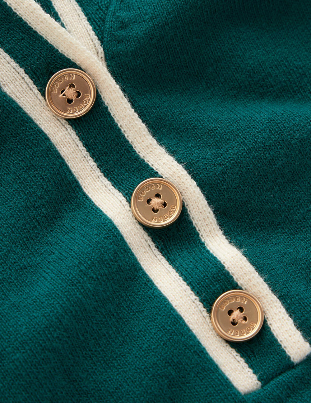 Boden Women Sailor Collar sweater-Green