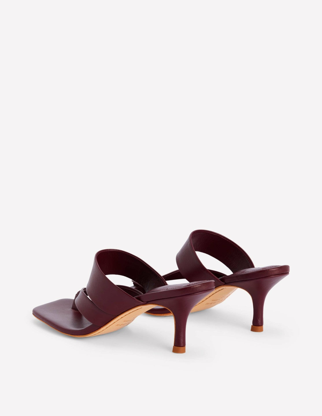 Boden Women Toe Post Kitten Heel Sandal-Deep Wisteria