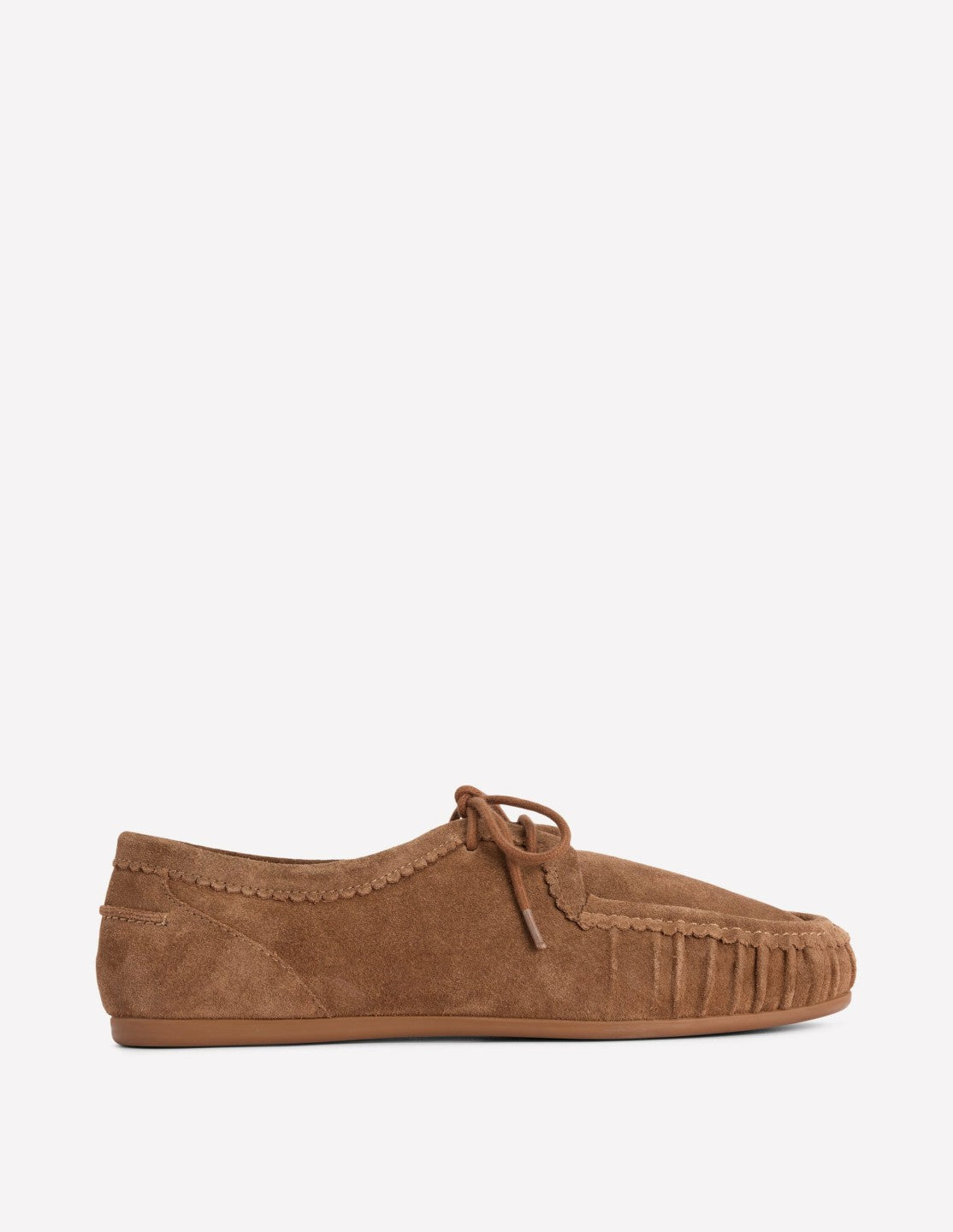 Boden Women Soft Boat Shoes-Tan