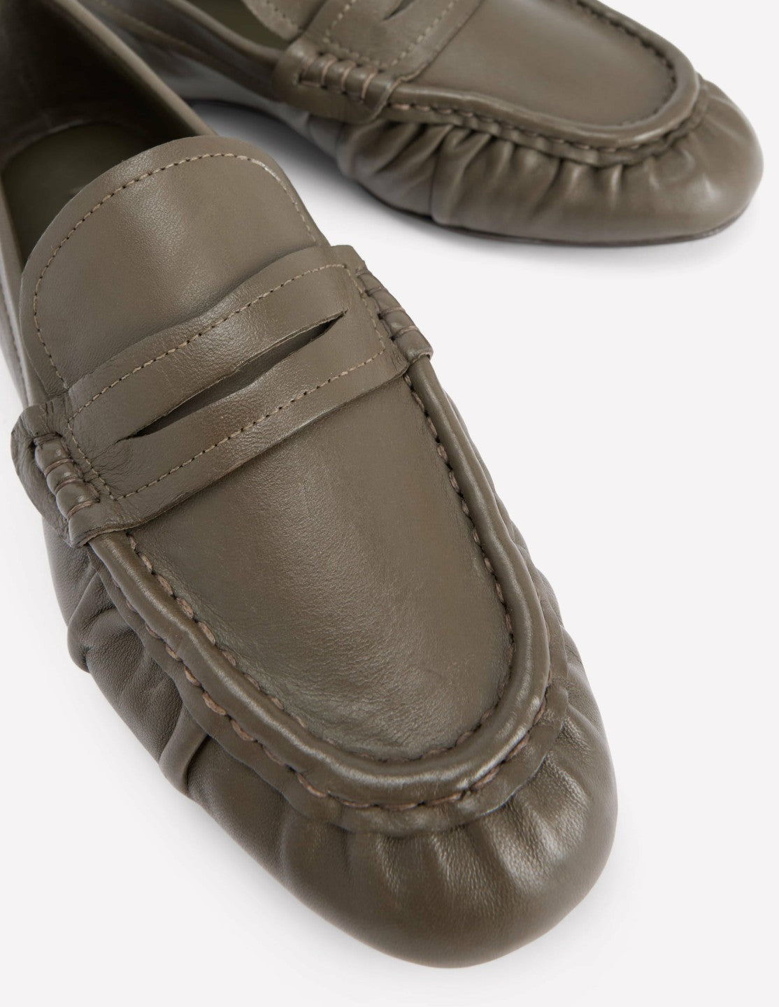Boden Women Super Soft Flexi Loafer-Deep Olive