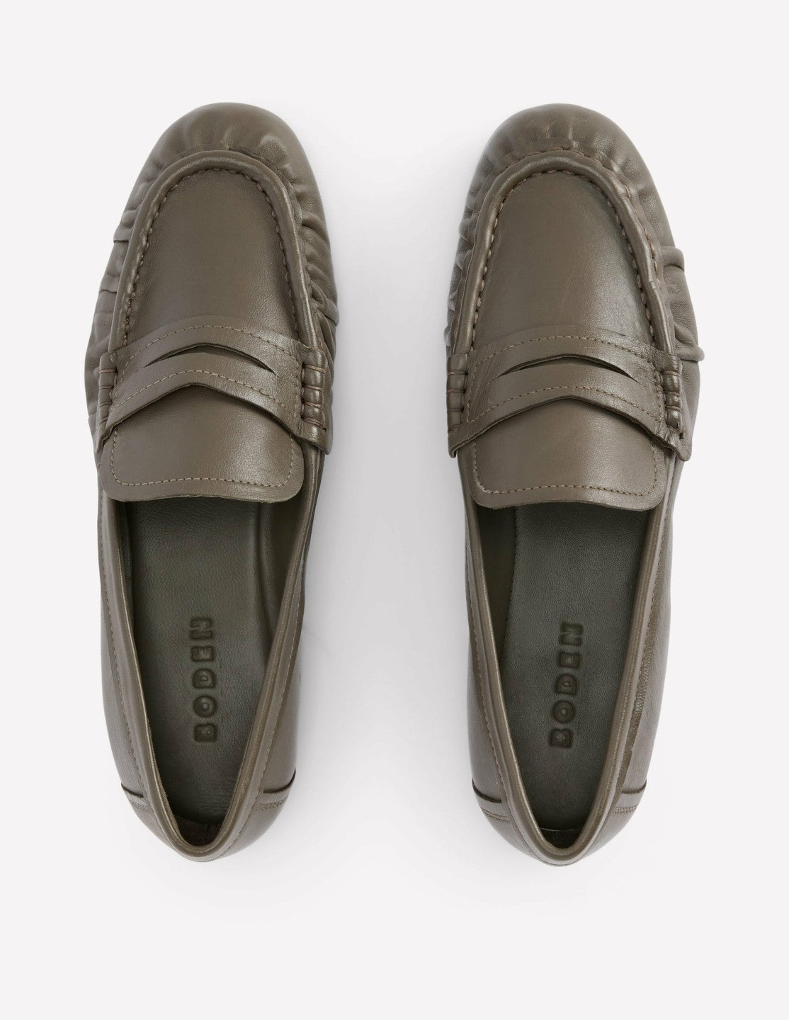 Boden Women Super Soft Flexi Loafer-Deep Olive