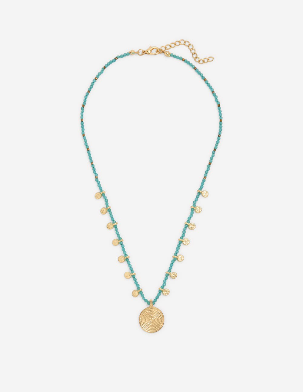 Boden Women Short Bead Strand Necklace-Blue