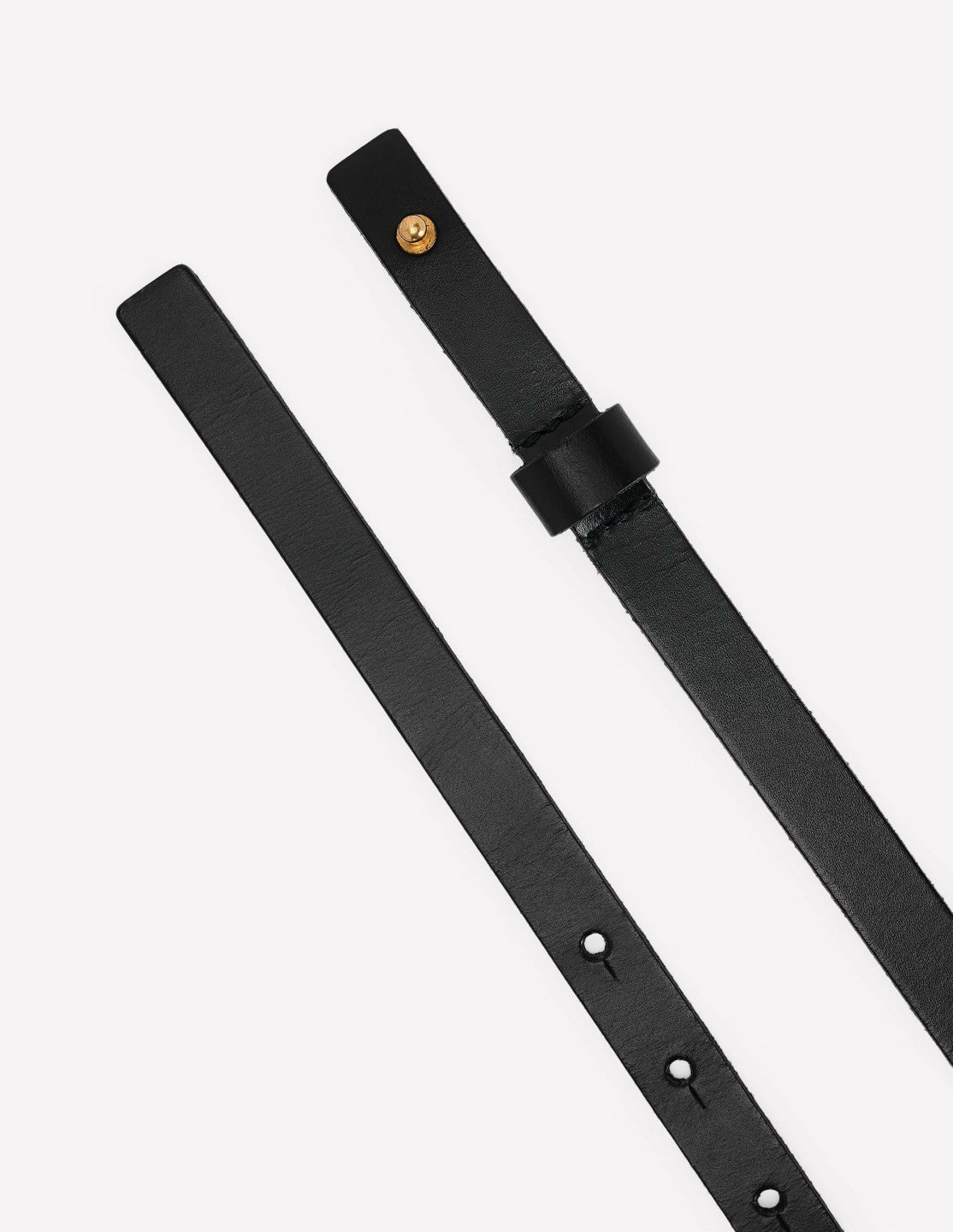 Boden Women T-bar Ring Belt-Black