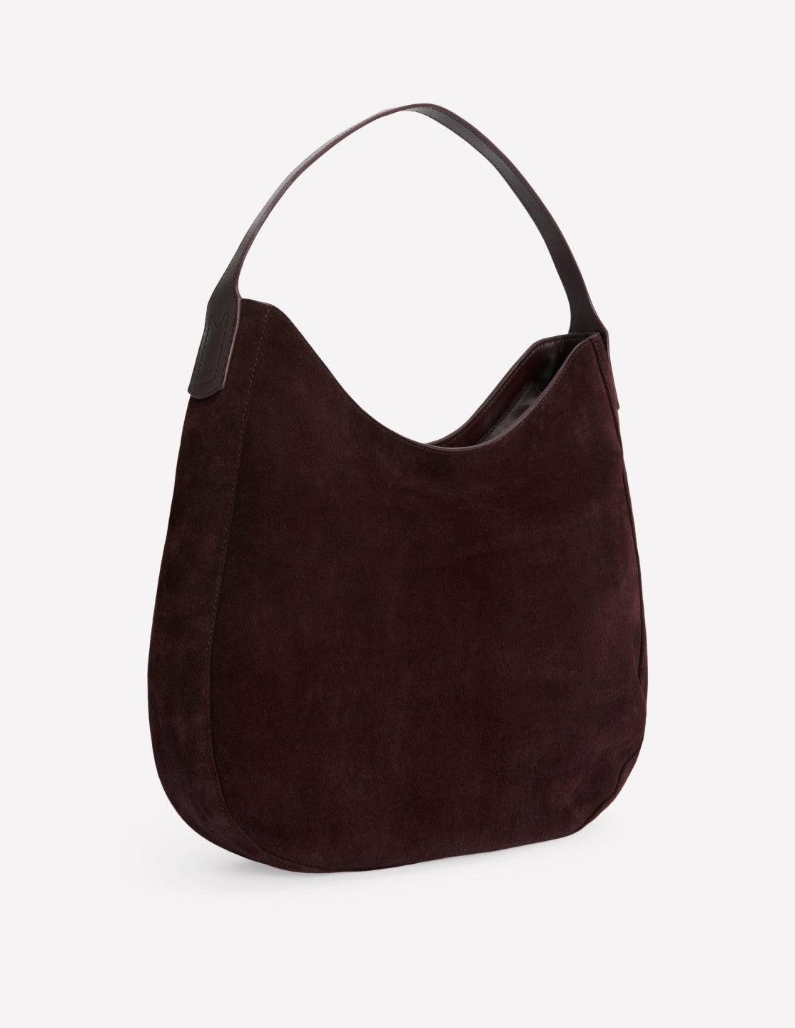 Boden Women Suede Hobo Bag-Bitter Chocolate