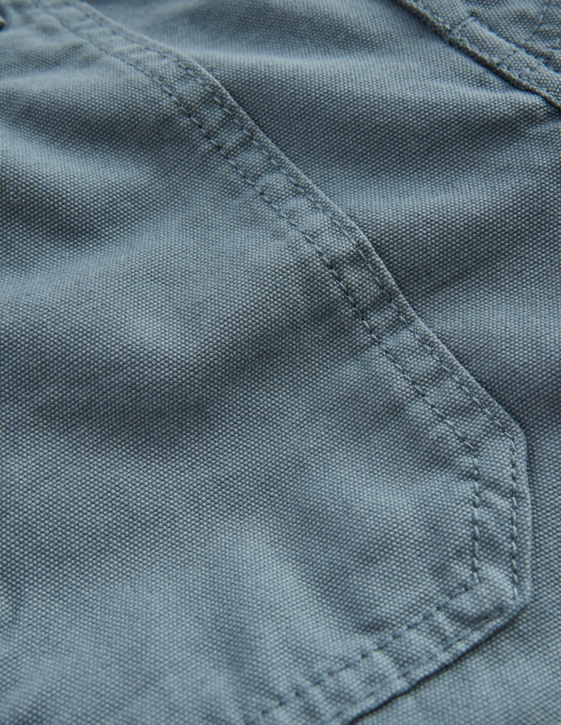 Boden Boys Canvas Carpenter Trousers-Blue Mirage