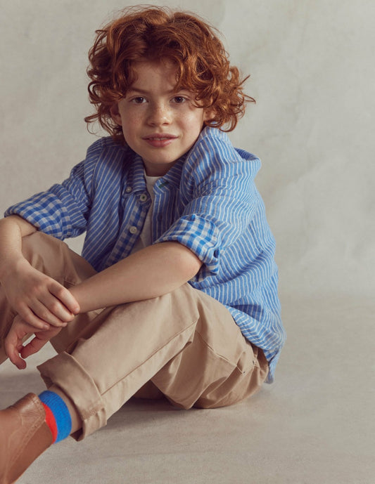 Boden Boys Classic Chinos-Classic Tan
