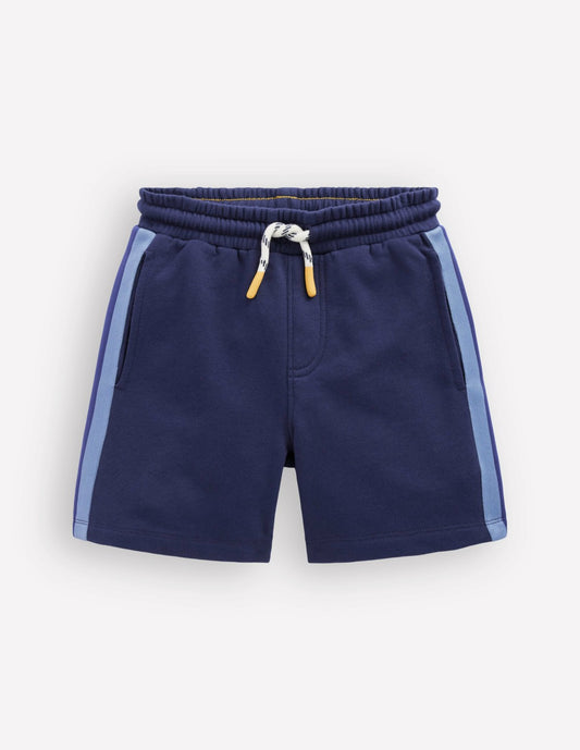 Boden Boys Colourblock Shorts-Navy