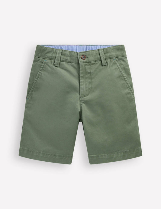 Boden Boys Classic Chino Shorts-Laurel Wreath
