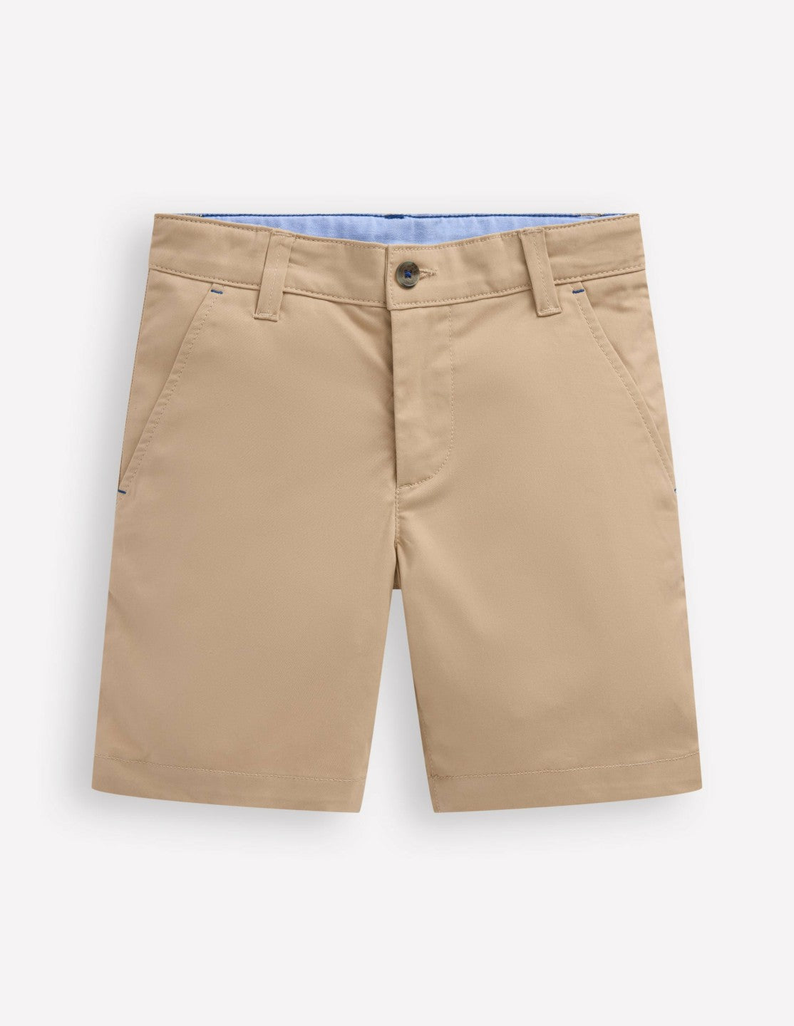 Boden Boys Classic Chino Shorts-Classic Tan