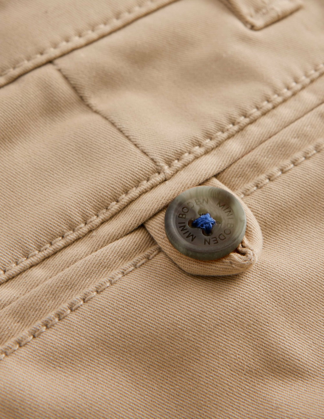 Boden Boys Classic Chino Shorts-Classic Tan