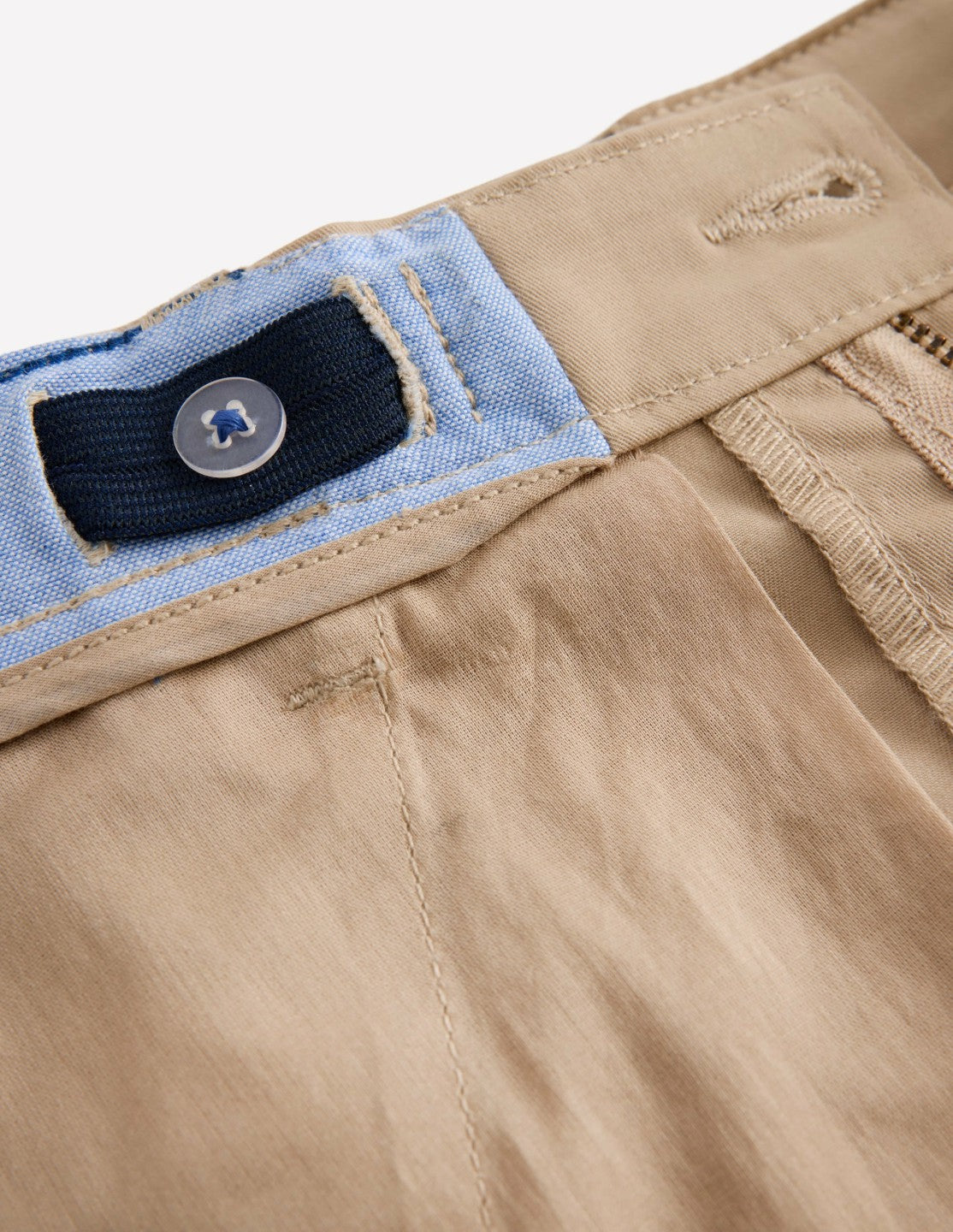 Boden Boys Classic Chino Shorts-Classic Tan