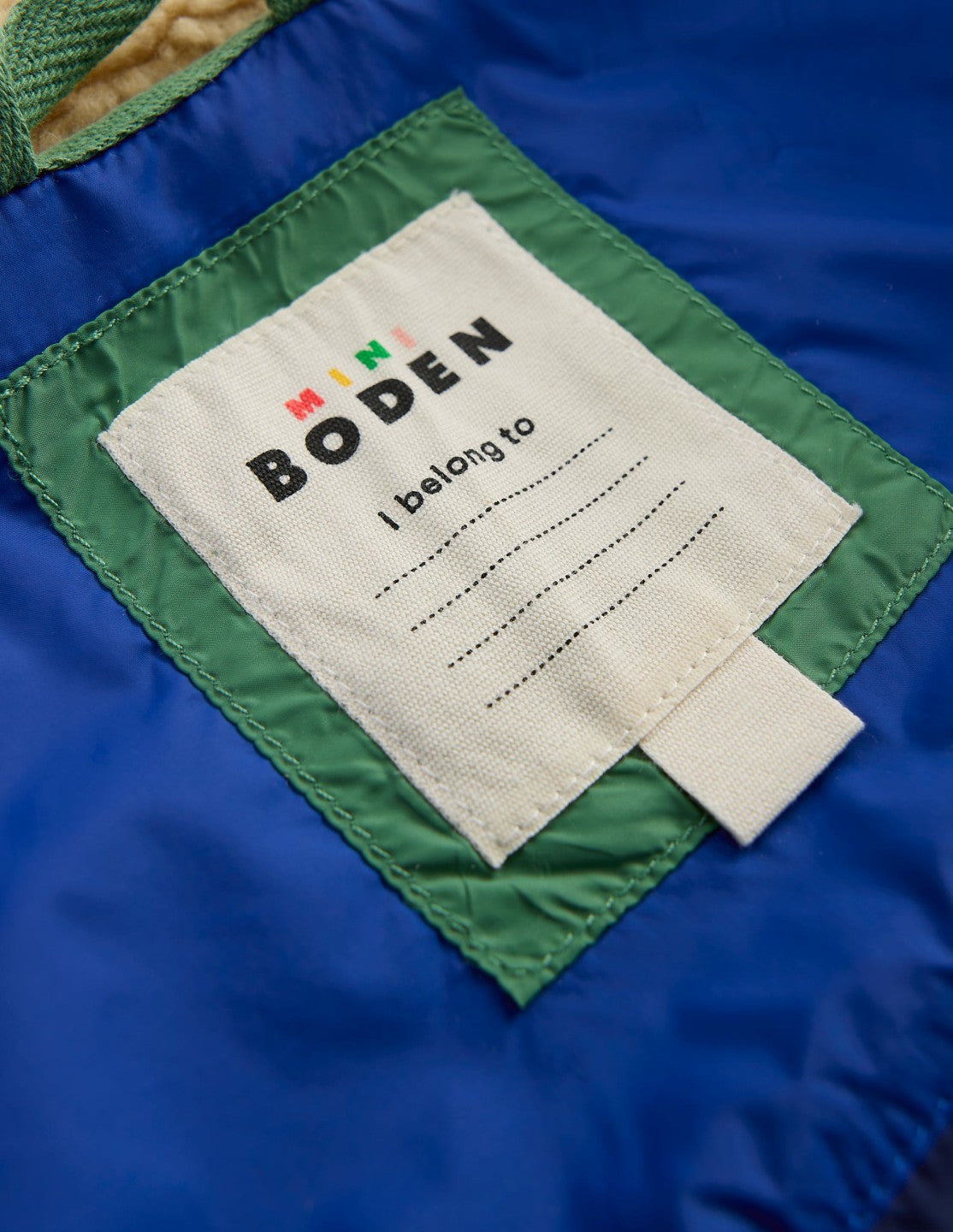 Boden Boys 2-in-1 Borg Jacket-Winter Moss Mix