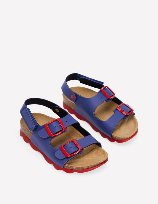 Boden Boys Colourblock Sandals-Medieval Blue