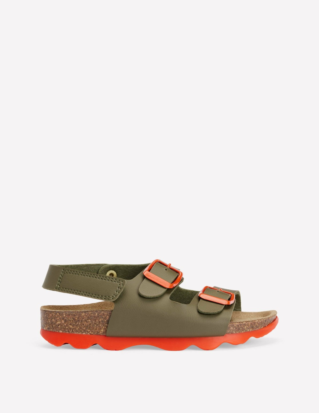 Boden Boys Colourblock Sandals-Green