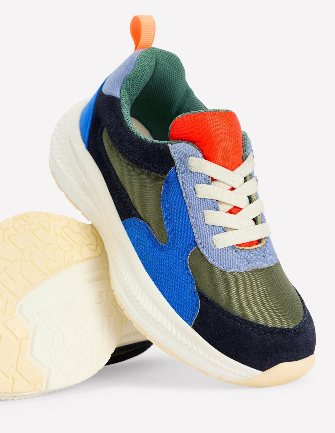 Boden Boys Colourblock Chunky Trainer-Colourblock