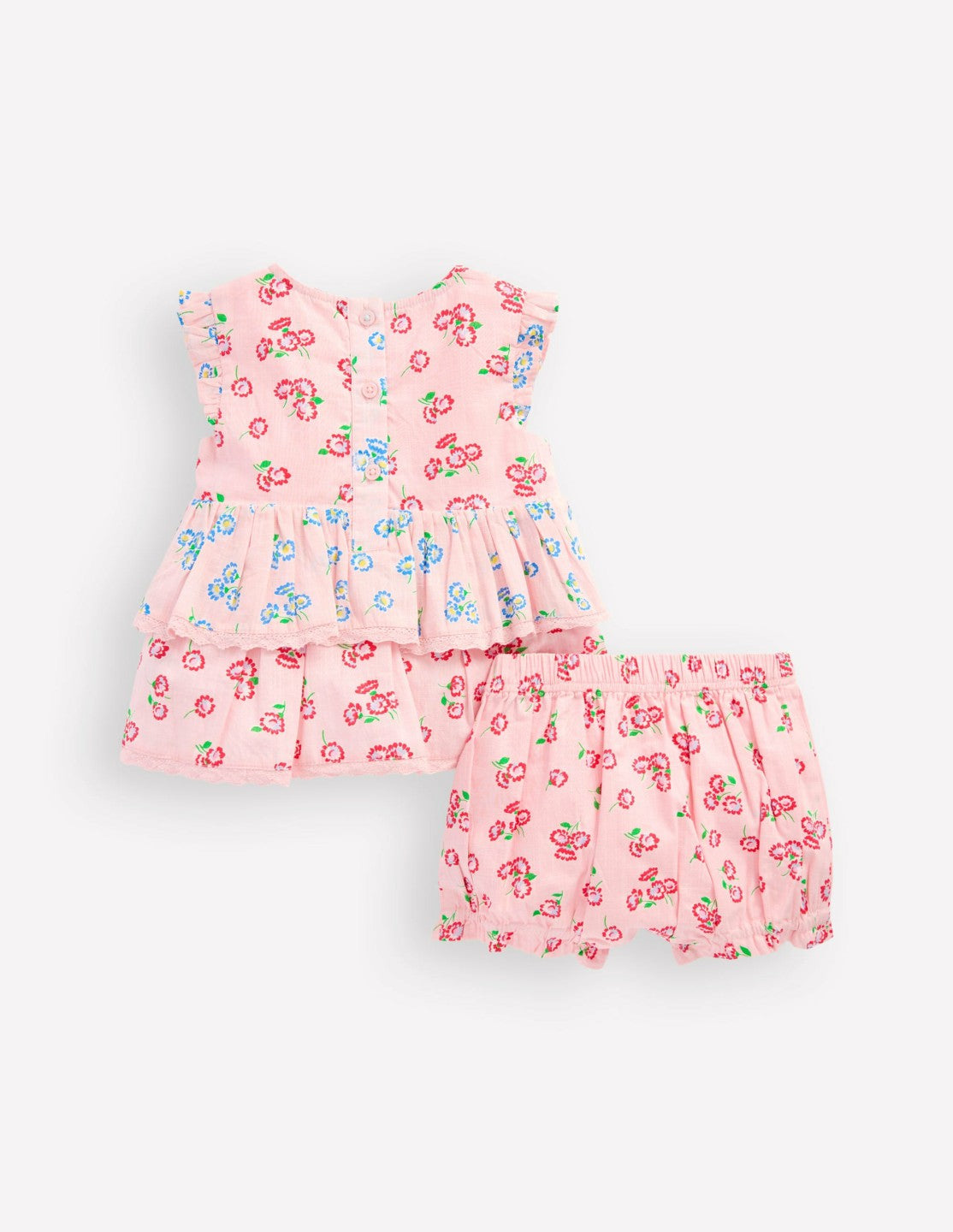 Boden Baby Tiered Ruffle Play Set-Pink Daisy Hotchpotch