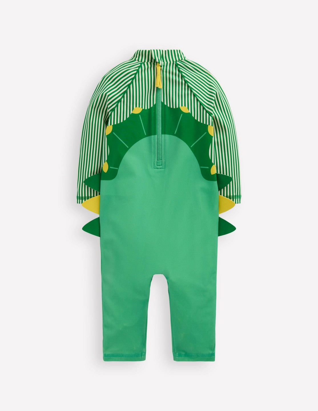Boden Baby Logo Sun Safe Surfsuit-Aloe Green Dino
