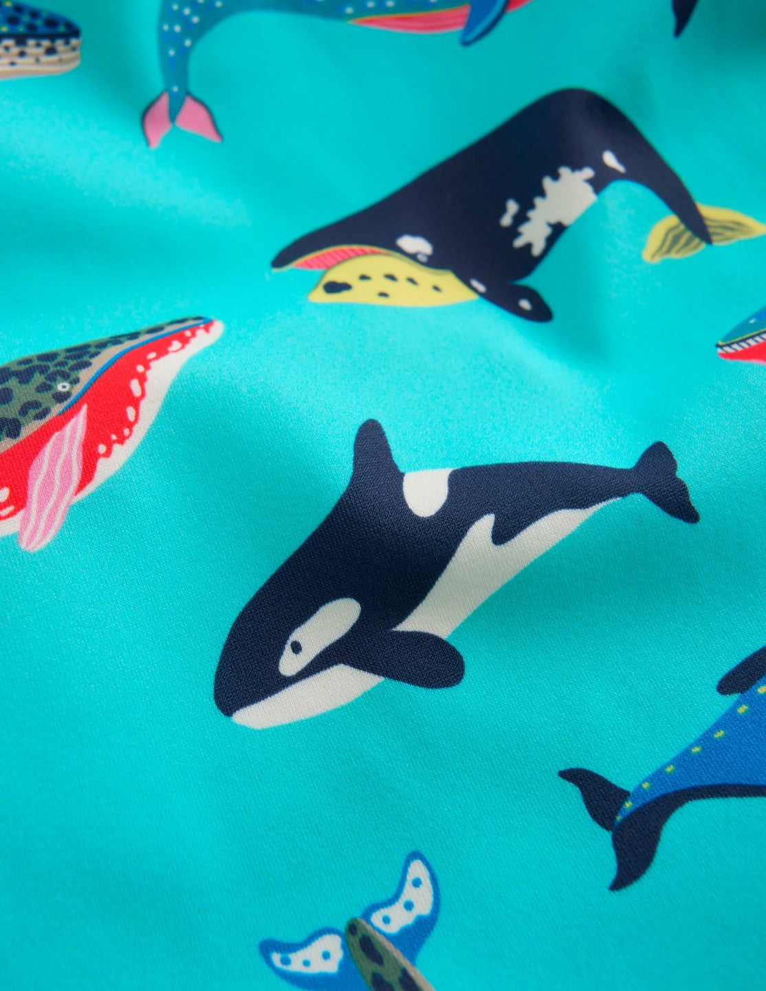 Boden Baby Rash Vest Set-Blue Whales