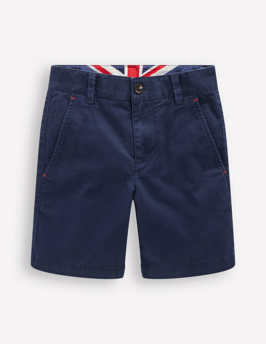 Boden Baby|Boys Classic Chino Shorts-College Navy
