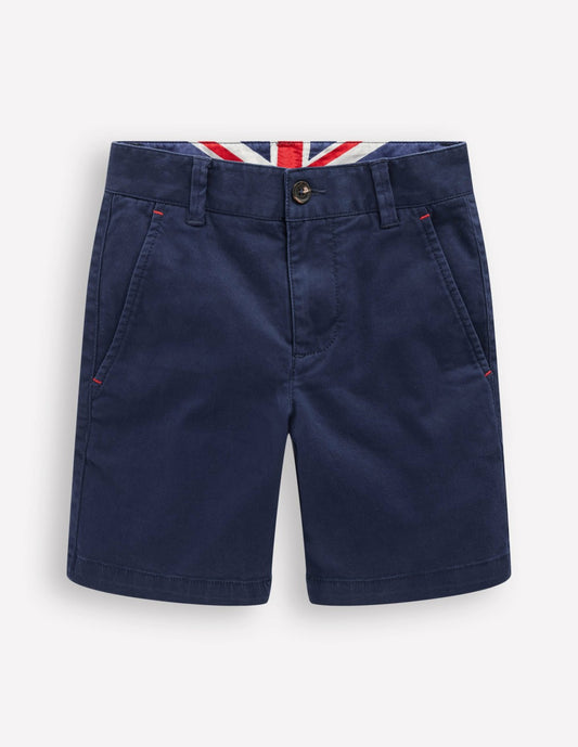 Boden Baby|Boys Classic Chino Shorts-College Navy