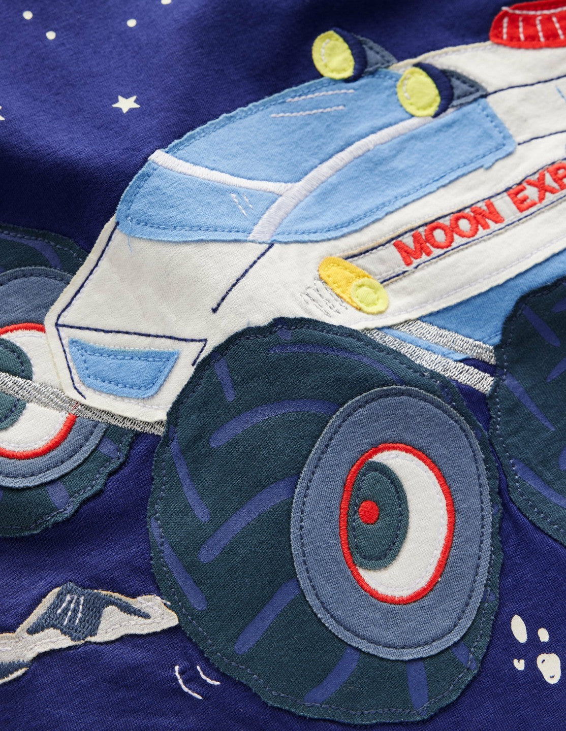 Boden Baby|Sale|Boys Long Sleeve Appliqué T-shirt-Twilight Blue Moon Explorer