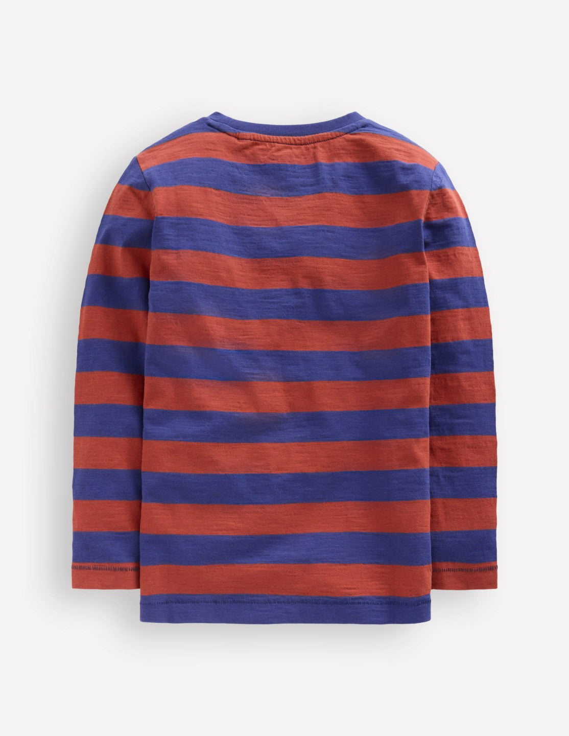 Boden Baby|Sale Everyday Long Sleeve T-Shirt-Starboard Blue/ Chestnut Brown