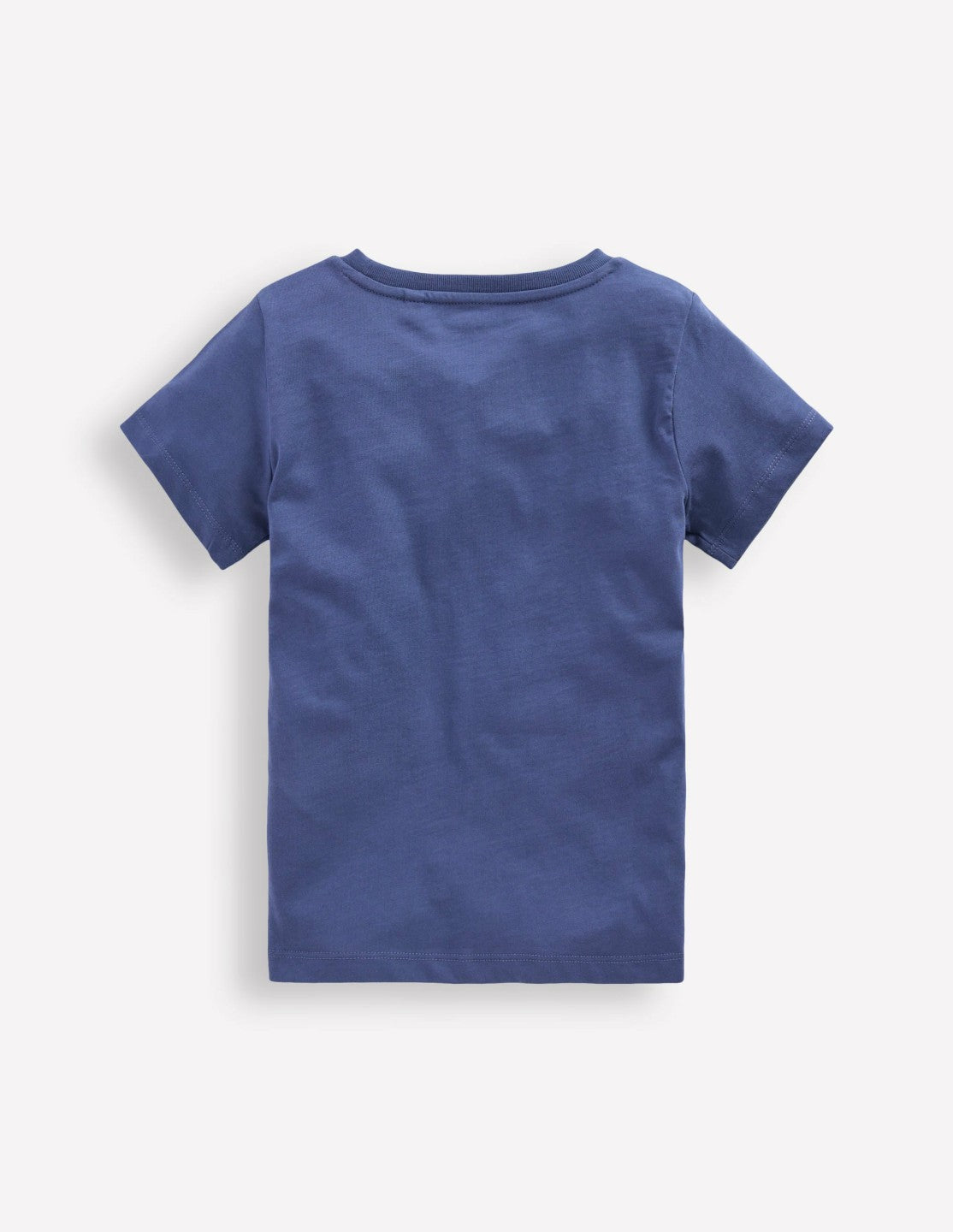Boden Baby|Boys Glow-In-The-Dark T-shirt-Robot Blue Marl Moon