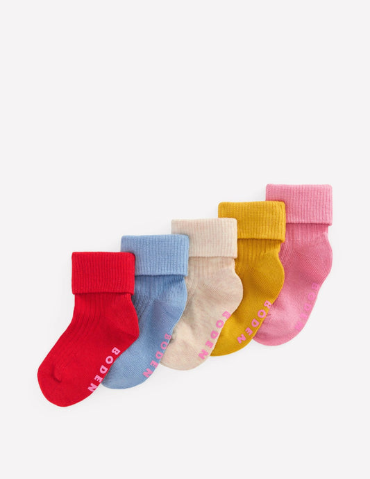 Boden Baby Baby 5-pack Socks-Multi