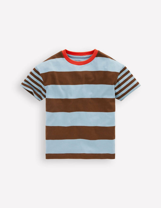Boden Sale|Boys Relaxed Hotchpotch T-shirt-Glacier lake/potting soil