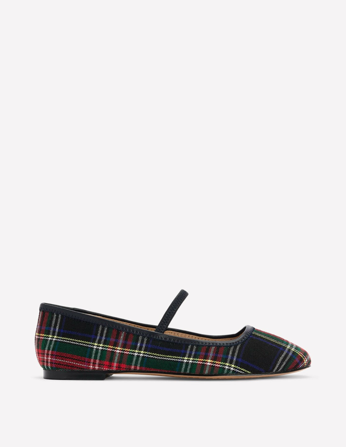 Boden Women Thea Mary Jane Ballet Flats-Check