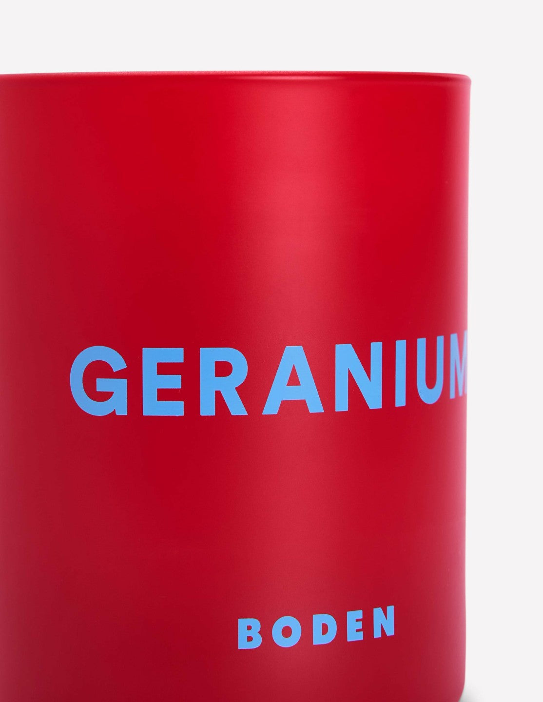 Boden Women Single Candle-Geranium