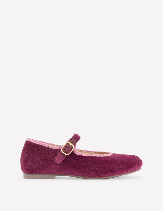 Boden Girls Mary Jane Shoes-Deep Wisteria