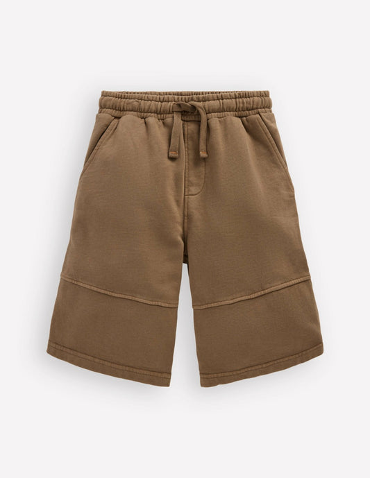 Boden Boys Garment Dye Bermuda Shorts-Neutral