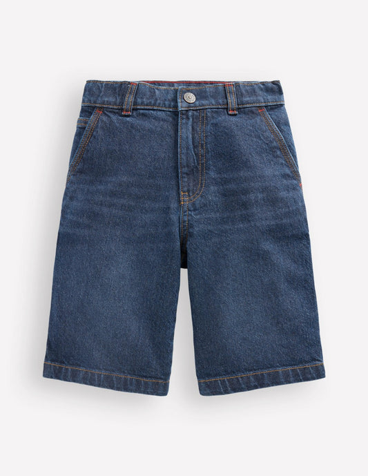Boden Boys Carpenter Shorts-Indigo
