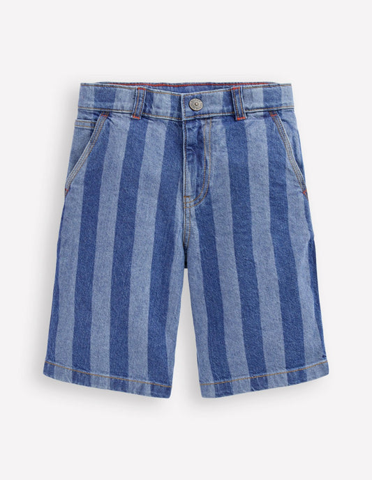 Boden Boys Carpenter Shorts-Shadow Stripe