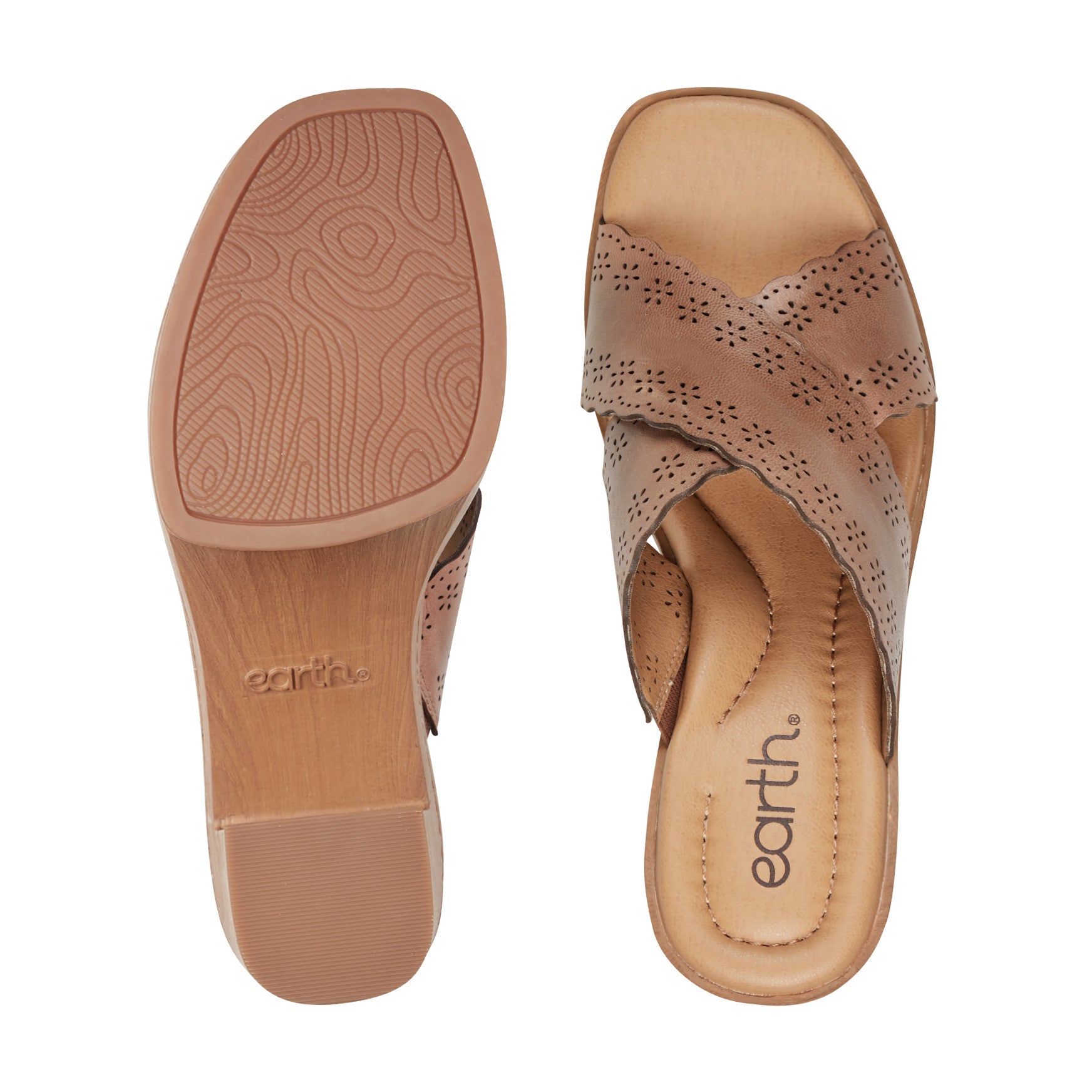 Earth Shoes Qamra Slip-on Dress Sandals