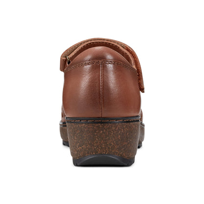 Earth Shoes Kalece Leather Mary Jane Clogs
